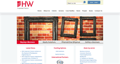 Desktop Screenshot of hwcf.co.uk